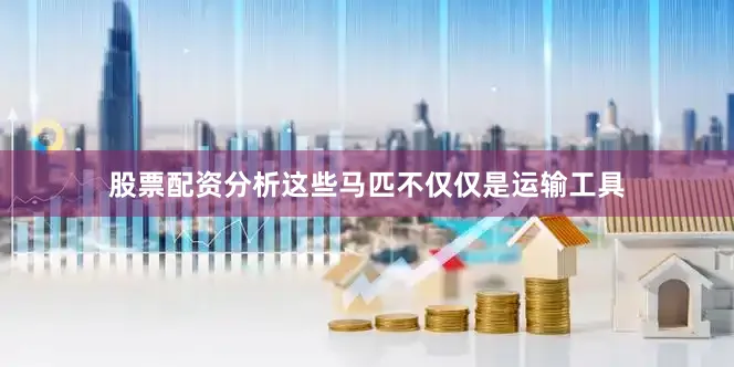 股票配资分析这些马匹不仅仅是运输工具